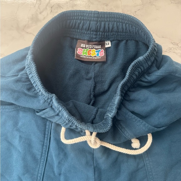 Big Bud Press SWEATS Shorts Marine Blue XS - Picture 4 of 5